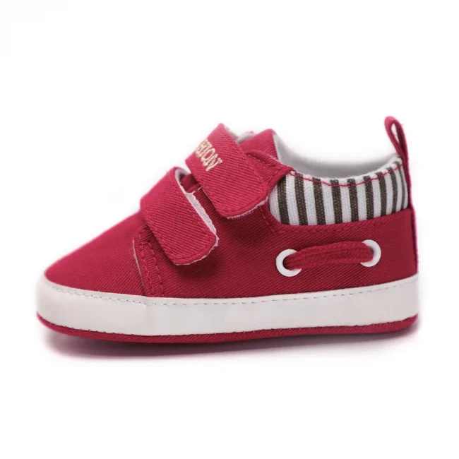 Infant Baby Boy Girl Shoes Canvas Cotton Anti-slip Sole Soft Newborn Toddler Crib Shoes Sneaker First Walkers Moccasins Shoes 5
