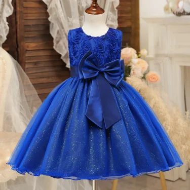 White Flower Girl Dress Kid Girls First Communion Dresses Tutu Lace Birthday Wedding Princess Bridesmaids Costume For Teen Girls 6
