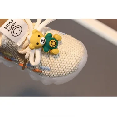 Fashion Children's Luminous Sneakers LED Flashing Shoes for Girls Baby Casual Shoes Spring Autumn Hot Sale Toddler Sports Shoes 2