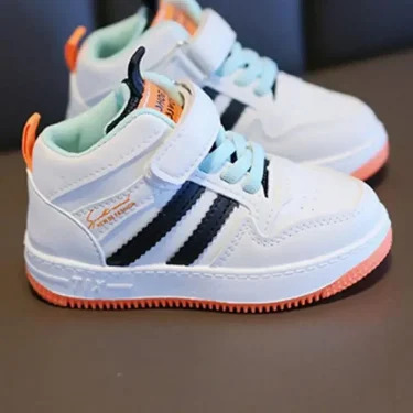 Size 21-32 Children Anti-slip Wear-resistant Casual Shoes Girls Boys Kids Soft Sole Toddler Shoes Baby Breathable Sport Sneakers 2