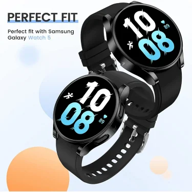 Case for Samsung Galaxy Watch 4 5 6 7 40mm 44mm Protector Cover Coverage Silicone TPU Bumper Screen Protection Full Accessories 5
