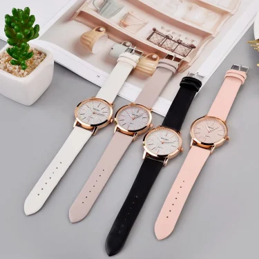 Women's Watches Brand Luxury Fashion Ladies Watch Leather Watch Women Female Quartz Wristwatches Montre Femme 6