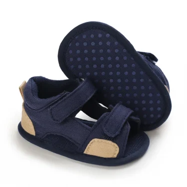 New Summer Sandals Newborn Baby Boys Girls Shoes Casual Soft Sole Breathable First Walker Canvas Baby Shoes Non-slip Toddler 4