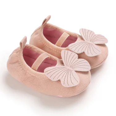 Newborn Princess Party Bow Flower Soft Sole Baby Bed Shoes Newborn Children Baby Shoes Anti slip Sports Shoes 3