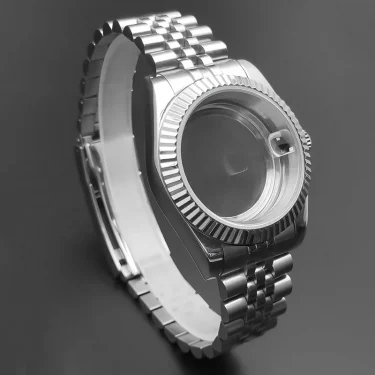Neiton 36mm/39mm Sapphire Glass For Men Watch Case Fit NH35 NH36 NH34 Movement FashionWaterproof Jubilee Stainless Steel 2