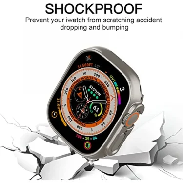 Matte Cover for Apple Watch Ultra 2 49mm Case Hard PC Shockproof Edge Protective Bumper iWatch Series Ultra 49 mm Accessories 3