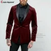 burgundy velvet