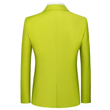 New Male Solid Colour Formal Suit Jacket 21 Colours Available Men Wedding Prom Party Tuxedo Blazer Slim Fit Coats 2