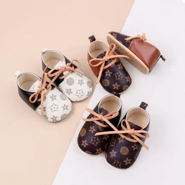Baby Shoes Soft PU High Quality TPR Anti-slip Sole for Spring and Autumn Newborn Toddler Prewalking Classical NewFashion BZZ3245 2