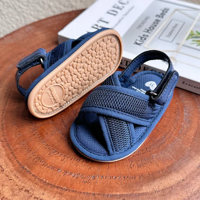Baby Boys Girls Sandals Premium Infant Summer Outdoor Shoes PU Lightweight Soft Anti-Slip Sole Toddler Prewalker 5