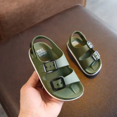 Kids Sandals Boys Girls Beach Shoes Soft Lightweight Closed-Toe Outdoor Children's Toddler Sandasl for Baby Shoes Summer 1