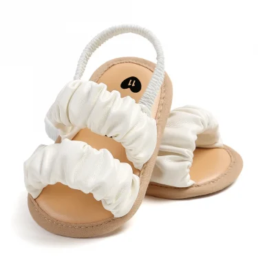 Soft soled cloud shaped sandals, suitable for newborns and girls - comfortable, non slip open toe design of walking shoes - very 1