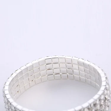 Hot Sale Multiple Styles Fashion Crystal Stretch Shine Bracelets For Women Couple Girlsfriend Bangles Wedding Bridal Gifts 2025 6