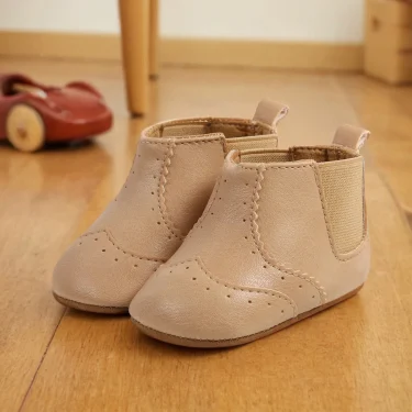 Baby Girls Cowboy Tassel Boots Side Zipper Moccasins Soft Bottom Non-Slip Toddler Shoe 3