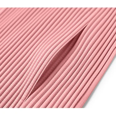 Miyake Pleated Men Cardigan Blazer Pink Sets Korean Homme Fashion Designer Jacket Suits 6