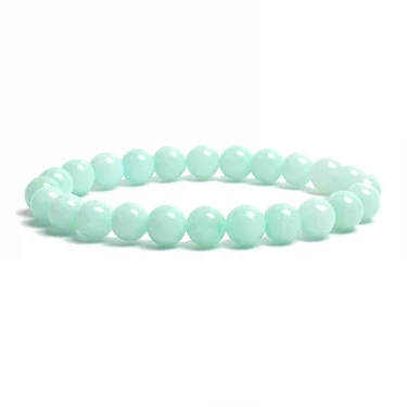 Natural Stone Beads Bracelet For Women Men Amethysts Crystal Quartzs Aquamarines Jades Jewelry Agates Elastic Bangle Bracelets 5