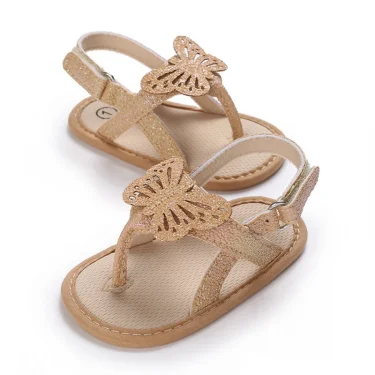 0-18M Baby Girls Summer Shoes Sandals First Walkers Newborn Shoes Casual Soft Sole Sandals Toddler Shoes 1