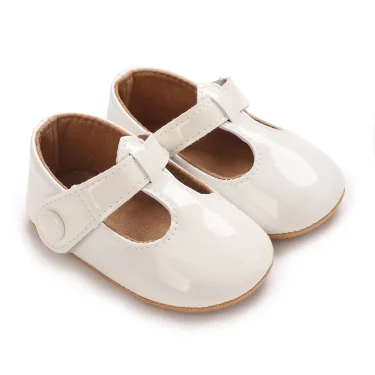 5-Colors NEW 0-18Mmonths Rretr Mary Jane Spring Baby Shoes PU Newborn Girls Shoes First Walkers Princess Bowknot Baby Prewalke 2