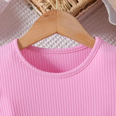 MILANCEL Trendy Girls' Bow Princess Dress Korean Style Children's Patchwork Mesh Floral Dress 2-6 Years Summer Kid's Clothing 3