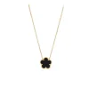 black gold necklace