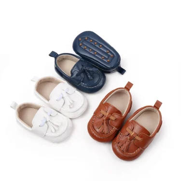 Baby Shoes Soft PU High Quality Anti-slip Sole Spring and Autumn Style for 0-9-18 Months Toddler Boys and Gils Fashion BBW3228 3