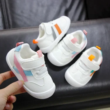Baby Toddler Shoes Four Seasons Shoes 0 To 3 Years Old Baby Shoes Soft Bottom Non-slip Girls Boys Mesh Breathable Single Shoes 3