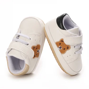 Boys and Girls Panda Sports Shoes in Spring and Autumn Seasons Children's Fashion Sports Tablet Baby Shoes from 0 to 18 Months 2