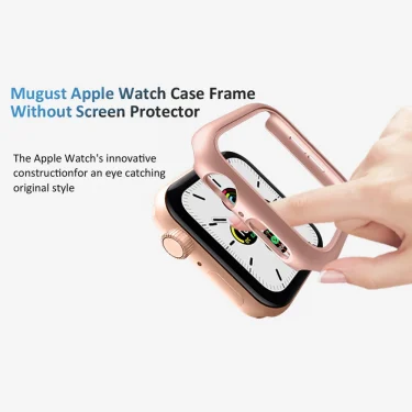 3pcs Hard PC Case For Apple Watch 45mm 41mm 38mm 42mm 40mm 44mm Matte Bumper Protective Case Frame for iWatch SE 9 8 7 6 5 4 3 2 2
