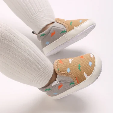 0-18 Months Fashion casual shoes Baby First Walkers Newborn Kid Canvas Sneakers Baby Boy Girl Soft Sole Crib Shoes Pre Walkers 6