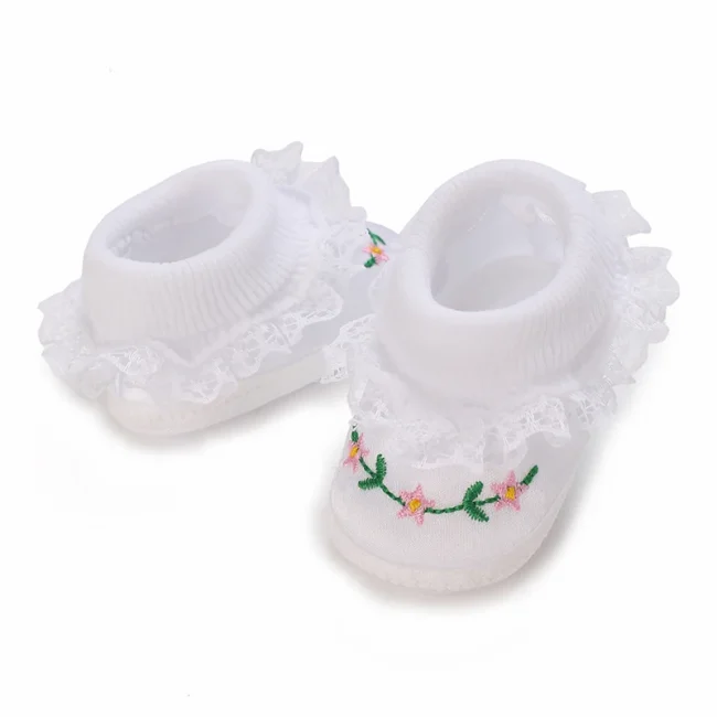 Spring and Summer Newborn Bed Shoes With Comfortable Cloth Soles For Learning To Walk 5