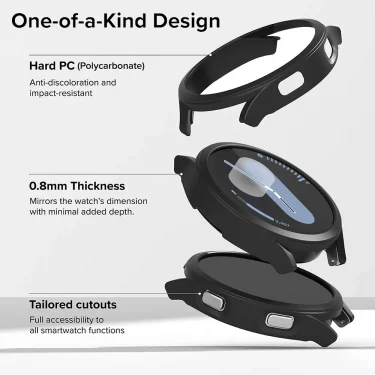 Cover for Samsung Galaxy Watch 7 Case 40mm 44mm FE Accessories PC Frame Protective Hard Bumper Shell Galaxy Watch 7 smart watch 4