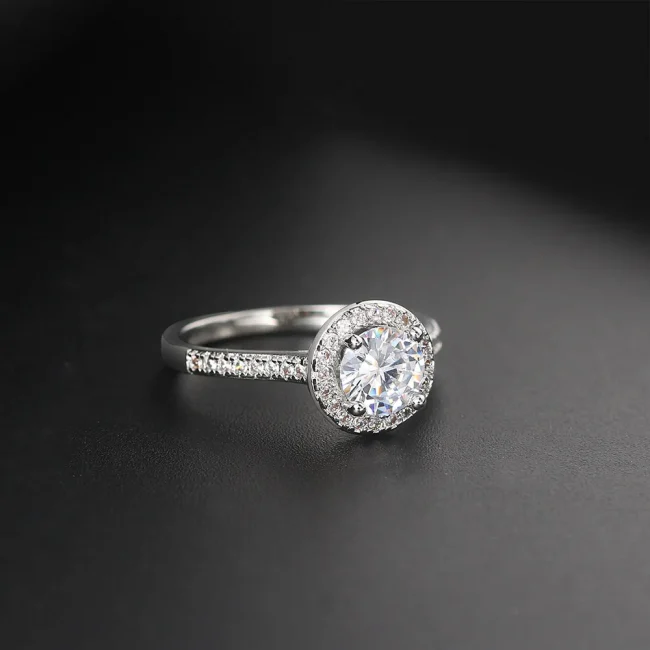 Wedding Proposal Solitaire Rings For Women Female Silver Color Square Zirconia Crystal Engagement Marriage Ring Jewellry R781 4