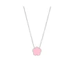 pink necklace
