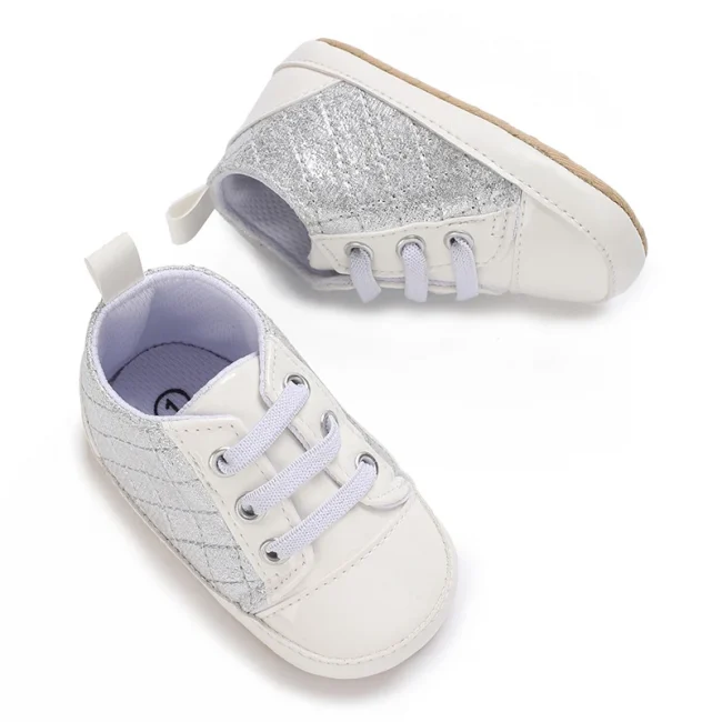 Baby baptism Shoes For Boy Newborn White Baby Causal Shoes Soft Sole Antiskid Baby Boy Shoes Toddler Infant Baby Walker Shoes 5