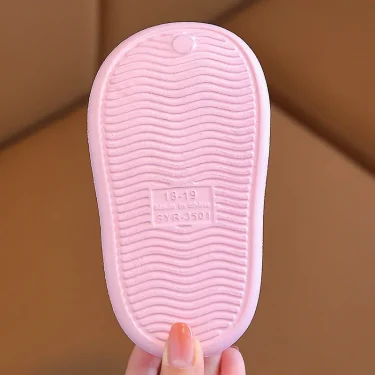 Summer Kids Sandals Hole Children's Shoes Slippers Soft Anti-Skid Cartoon DIY Design Hole Baby Shoes Sandy Beach For Boys Girls 6