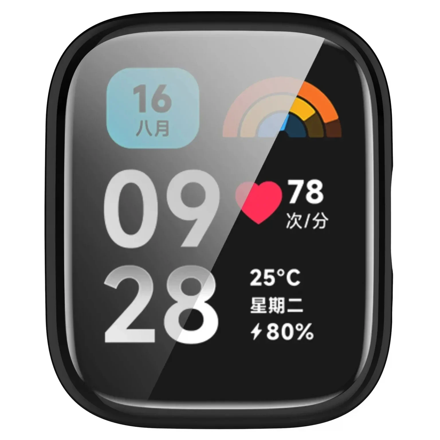 TPU Soft Silicone Case Glass For Redmi Watch 3 Active 3 Lite Smart Watchband Screen Protector Cover for Xiaomi Redmi Watch 3Lite 4