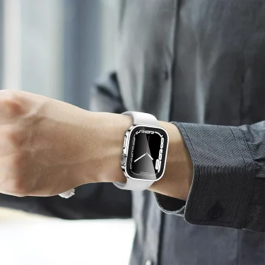 Cover for Apple Watch 10 Case 46mm 42mm 45mm 44mm 49mm 41mm 40mm Tempered Glass Screen Protector Series 7 8 9 SE 6 5 4 Ultra 2 6