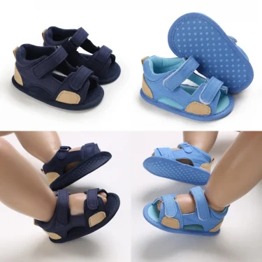 New Summer Sandals Newborn Baby Boys Girls Shoes Casual Soft Sole Breathable First Walker Canvas Baby Shoes Non-slip Toddler 1