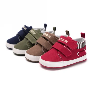 Infant Baby Boy Girl Shoes Canvas Cotton Anti-slip Sole Soft Newborn Toddler Crib Shoes Sneaker First Walkers Moccasins Shoes 1