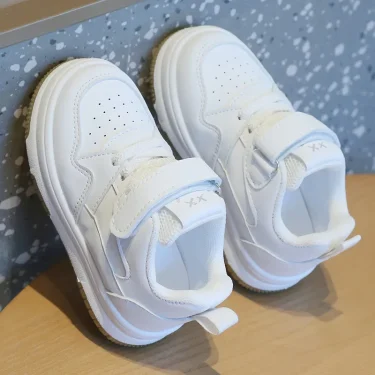 Children's Casual Sneakers New Comfortable Single Shoe Baby Boys Girls Toddler Small White Shoes Tennis Sports Board Shoes 3