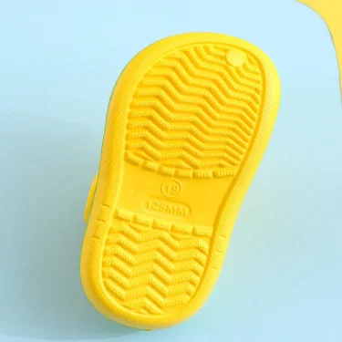 Summer Kids Sandals Children Hole Shoes Slippers Soft Non-slip Cartoon DIY Design Beach Sandy Slipper Shoe for Boys Girls 5