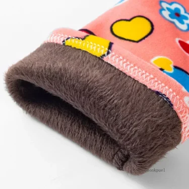 4-13Y Girls Pants Autumn Winter Children Trousers Warm Leggings Thicken Velvet Star Print Kids Pants Baby Girl Keep Warm Legging 2