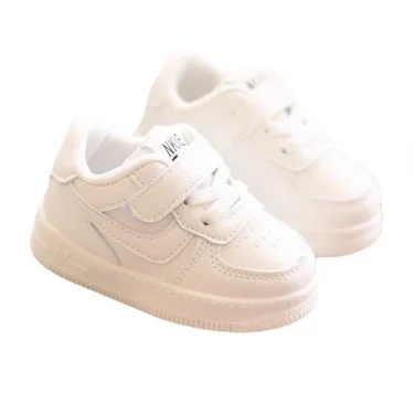 Children Sneakers Boys Girls Leather Low-Top Board Shoes Students Soft Bottom Footwear Kids Running Shoes Baby Casual Footwear 5