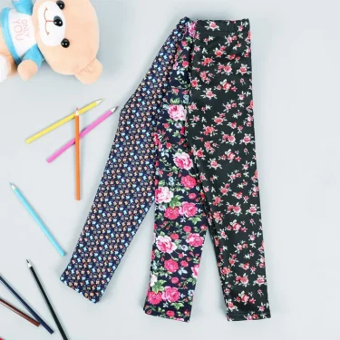 Baby Girl Clothes Kid Legging Girl Winter Autumn Thick Warm Cartoon Leggings Pants Boys Girls Leggings Plus Velvet Trousers 4