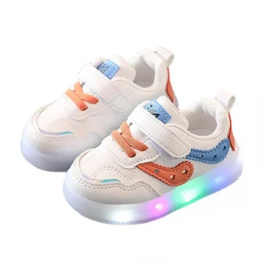 Tenis Children Led Shoe Boys Girls Lighted Sneakers Glowing Shoe for Kids Soft Soled Breathable Casual Infant Toddler Baby Shoes 6