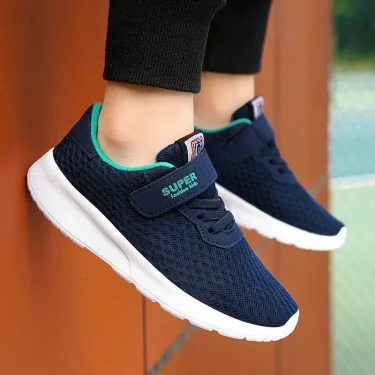 Sport Kids Breathable Sneakers Boys Sport Running Shoes Comfortable Children Girls Leisure Trainers School Mesh Walking Footwear 2