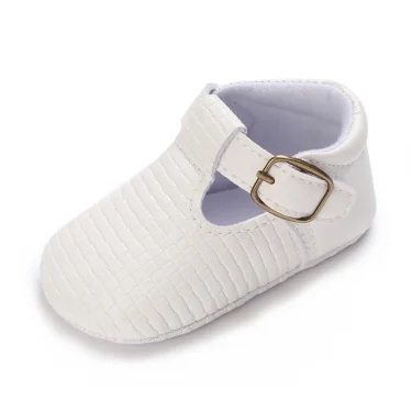 0-18M Classic Fashion Boy And Girl Flat Walking Shoes PU Soft Sole Non-slip Shoes For Newborn Babies First Walker Walking Shoes 5