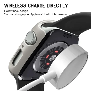 3pcs Hard PC Case For Apple Watch 45mm 41mm 38mm 42mm 40mm 44mm Matte Bumper Protective Case Frame for iWatch SE 9 8 7 6 5 4 3 2 6