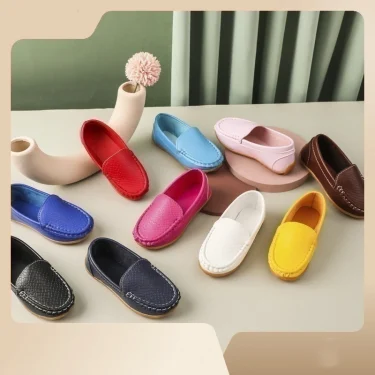 Kids Shoes Baby Boy Loafers Toddlers Infant Girls Casual Shoes Soft Leather Walkers Comfortable Flats Summer Shoes 1