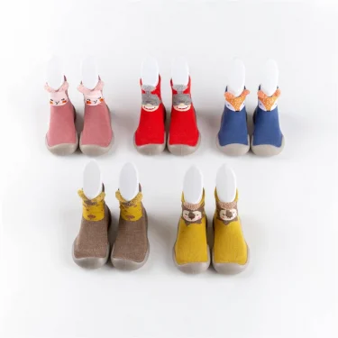 Spring and Fall Models of Children's Walking Shoes Floor Socks Infant Non-slip Soft Bottom Floor Shoes for Boys and Girls Indoor 1